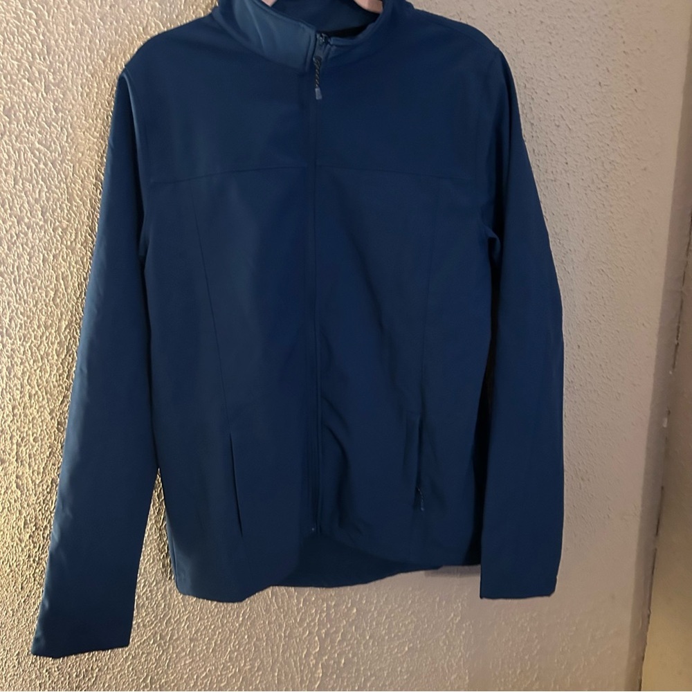 Powder River Outfitters Blue Conceal Carry Jacket Zipper Hand Pockets Size XXL